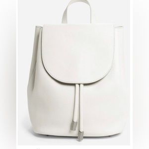 EVERLANE Leather The Petra Backpack | White/Ivory